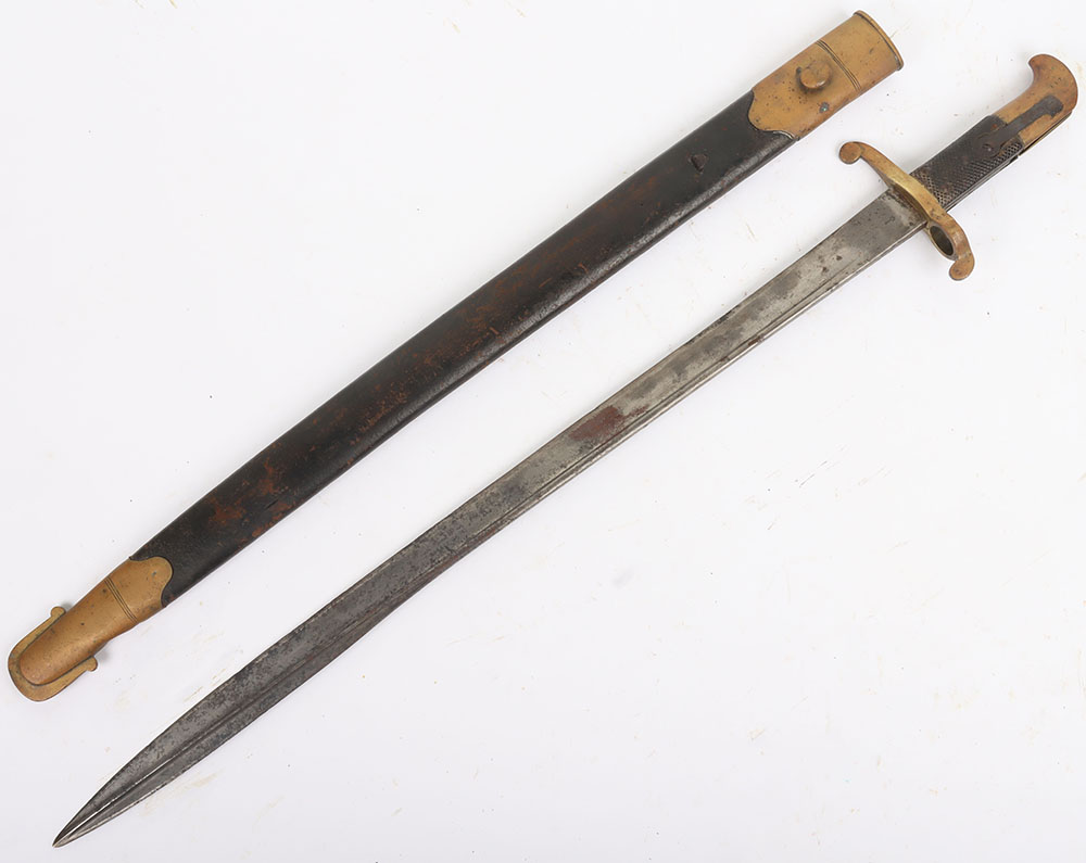 #568 – British 1855 Pattern Lancaster Sword Bayonet