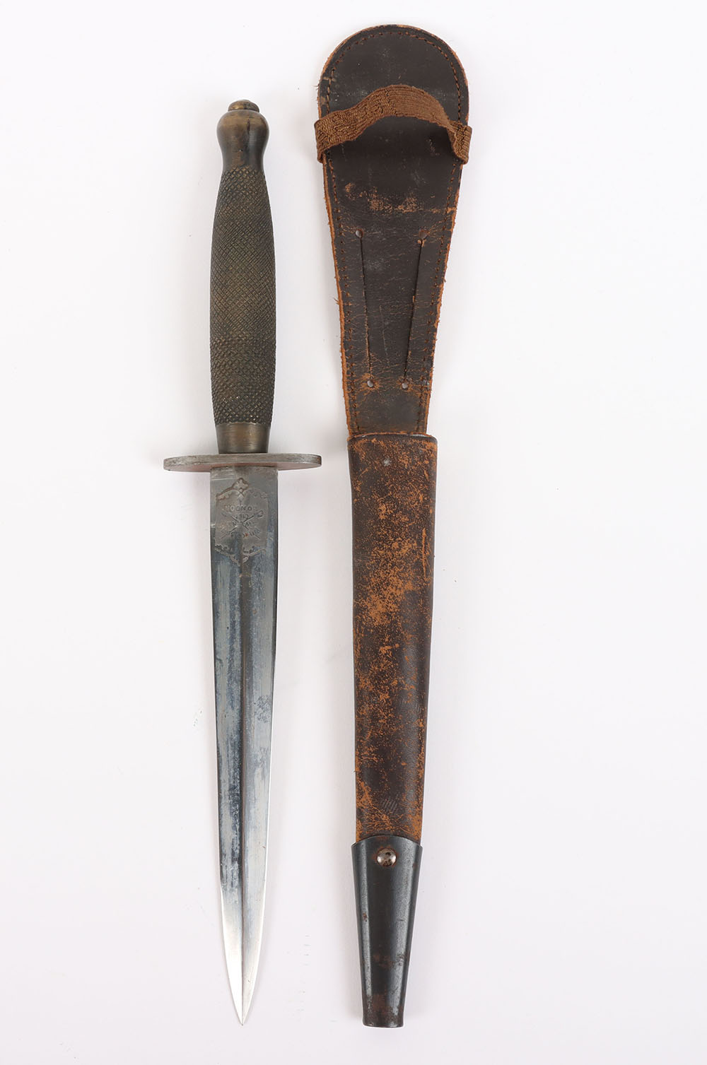 #599 – WW2 British Wilkinson Sword 2nd Pattern Fairbairn Sykes (F.S) Commando Knife