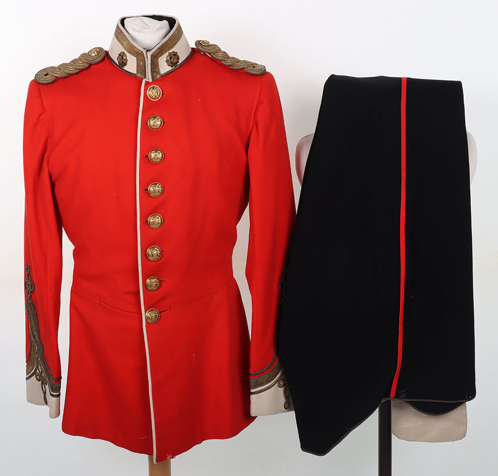 #711 – British Officers Full Dress Uniform of the Hampshire Regiment Militia