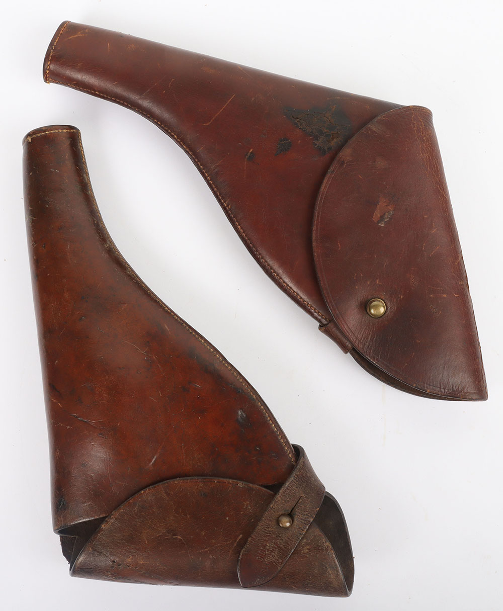 #744 – Pair of WW1 British Pistol Holsters