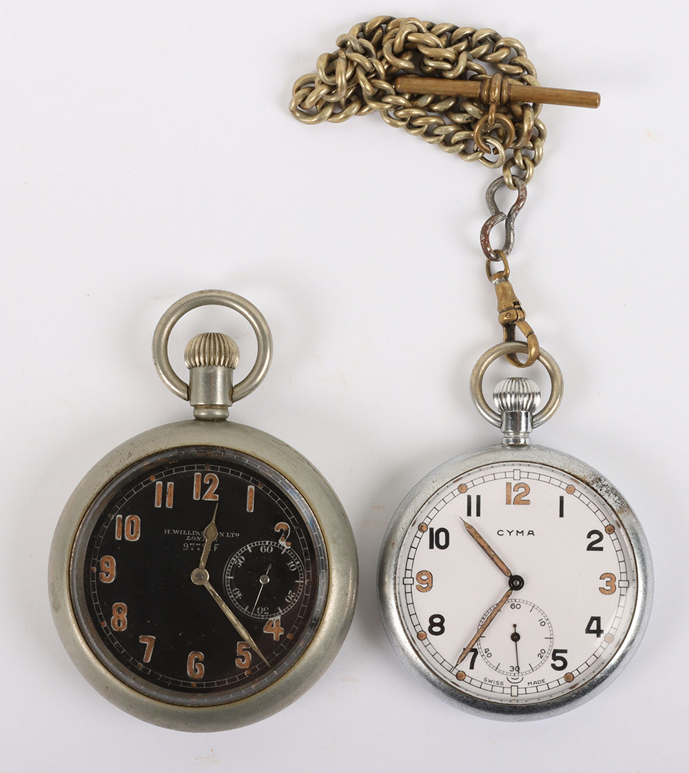 #761 – British Military Issue General Service Time Piece (G.S.T.P) Pocket Watch by Cyma