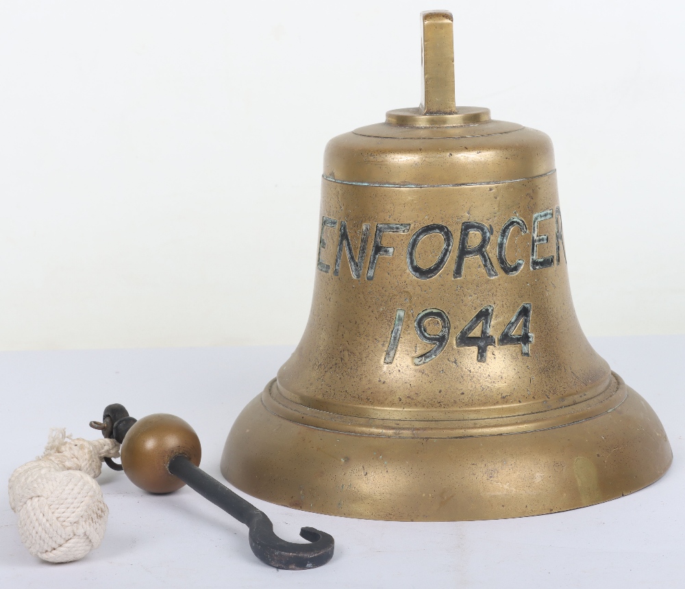 #763 – Royal Navy Ships Bell for HMS Enforcer