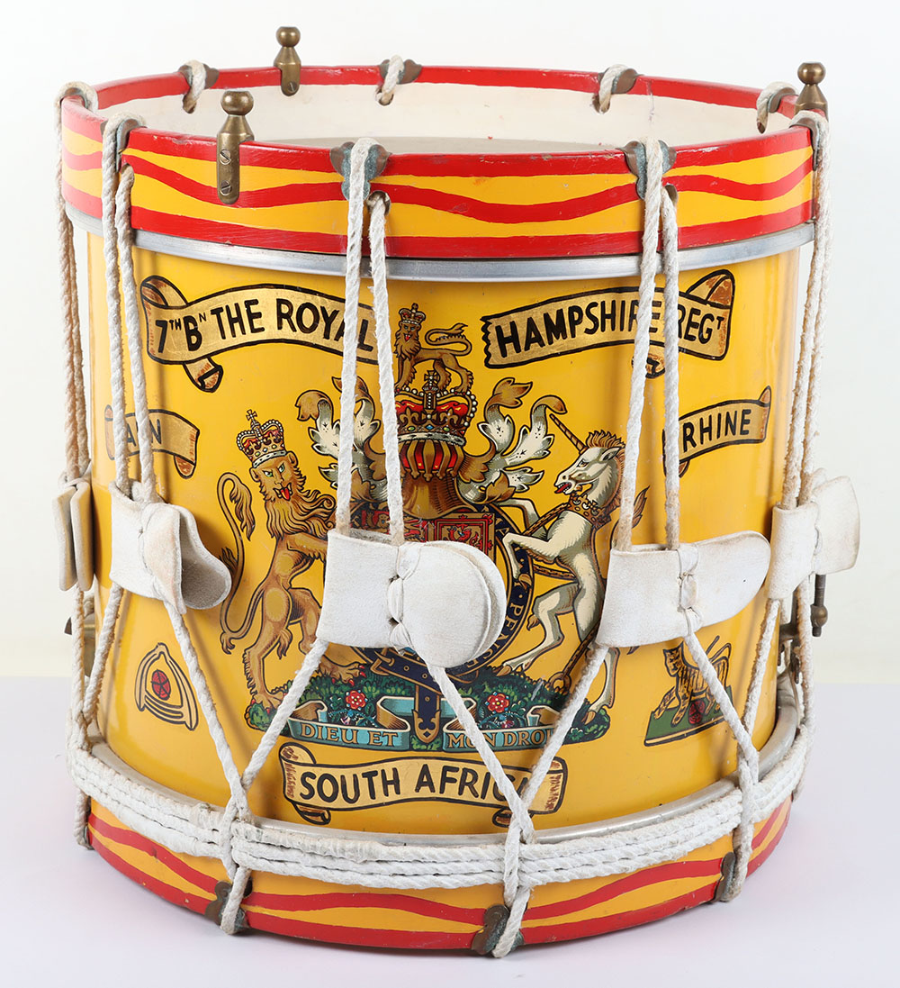 #769 – 7th Battalion The Royal Hampshire Regiment Drum