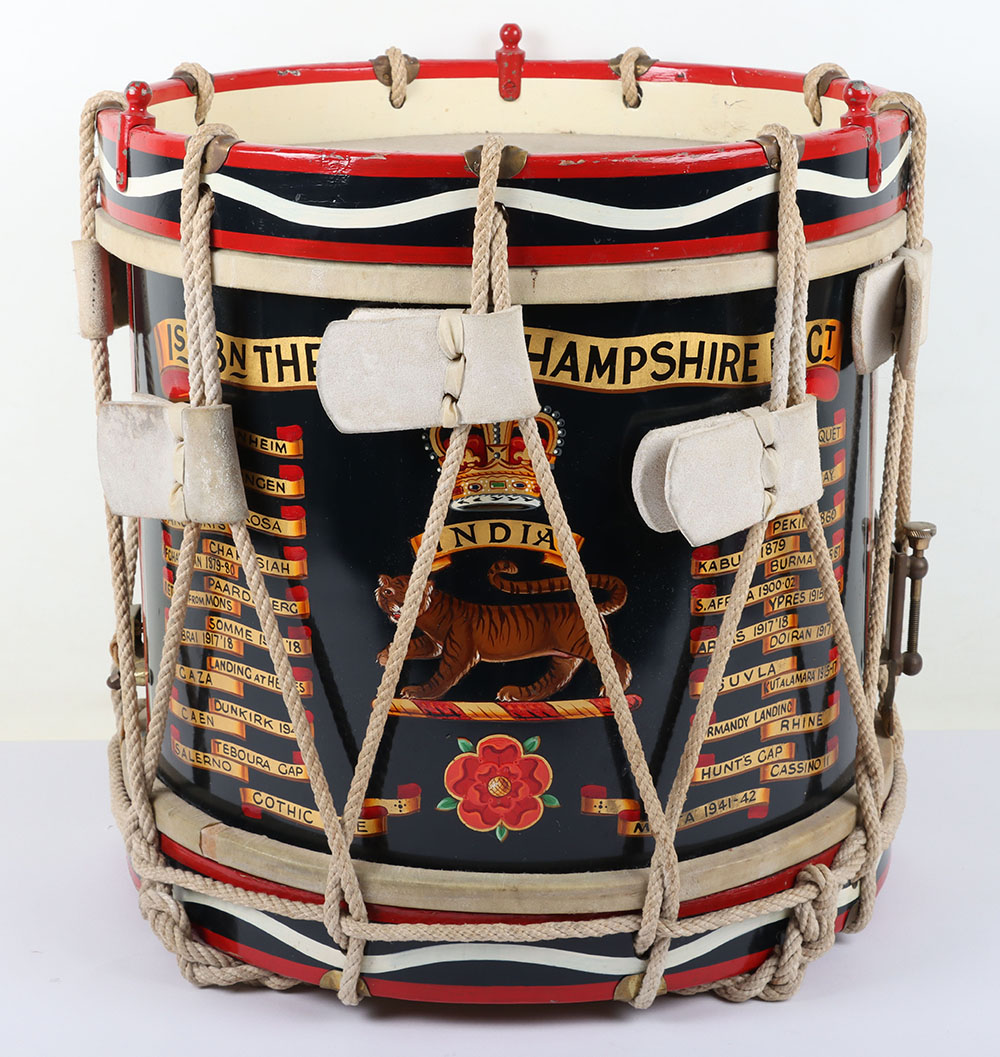 #770 – 1st Battalion The Royal Hampshire Regiment Drum