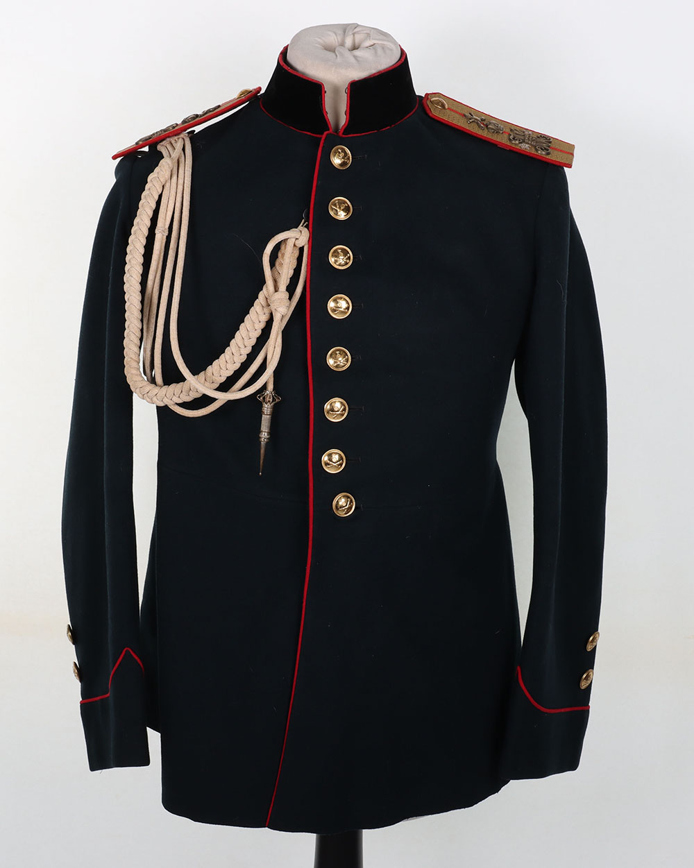 #782 – WW1 Bulgarian Artillery Officers Full Dress Tunic