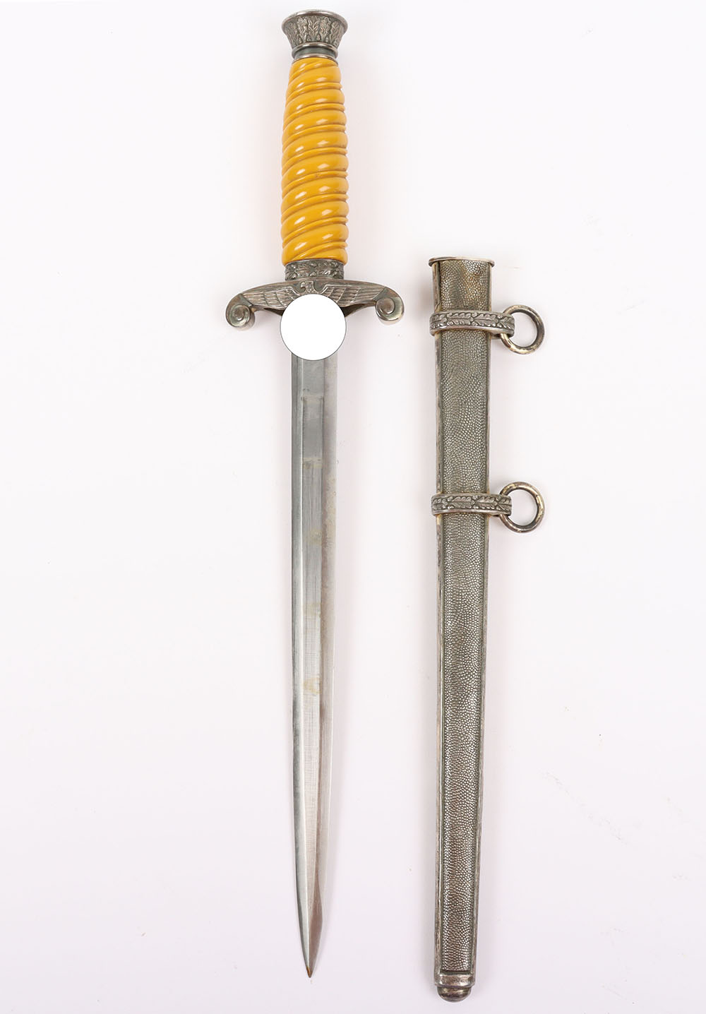 #833 – WW2 German Army Officers Dress Dagger by F W Holler Solingen