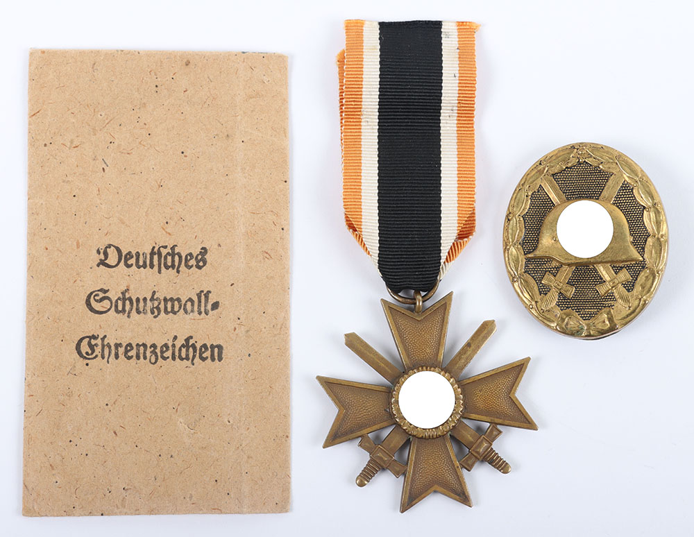 #892 – Third Reich War Service Cross 2nd Class with Swords