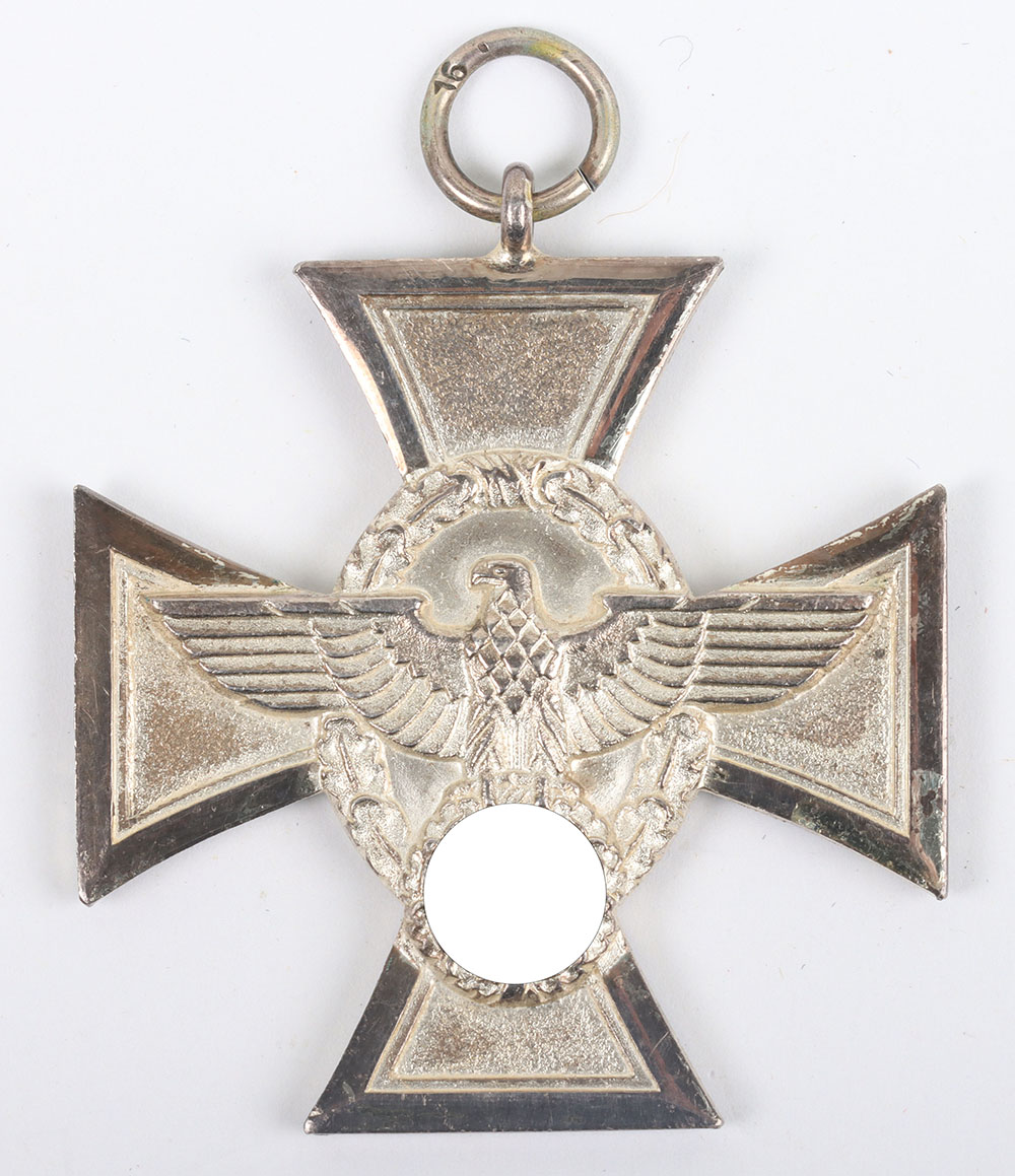 #902 – Third Reich Police 18 Year Long Service Cross