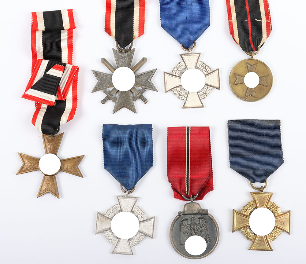 #917 – 7x WW2 German Medals