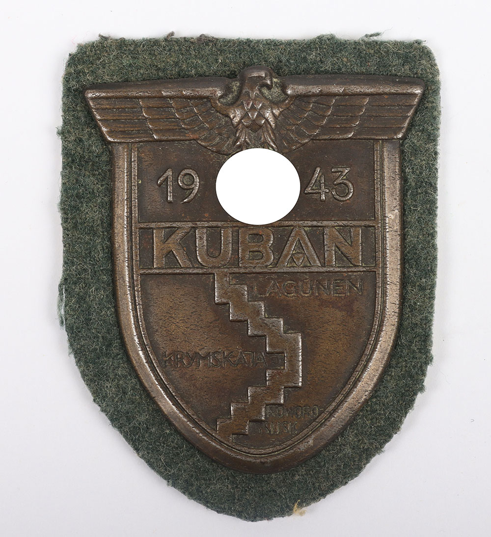 #937 – WW2 German Army / Waffen-SS Kuban Campaign Shield