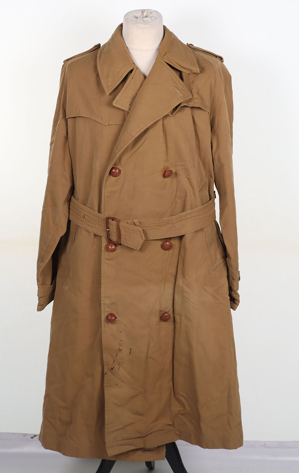 #150 – WW2 British Army Officers Trench Coat