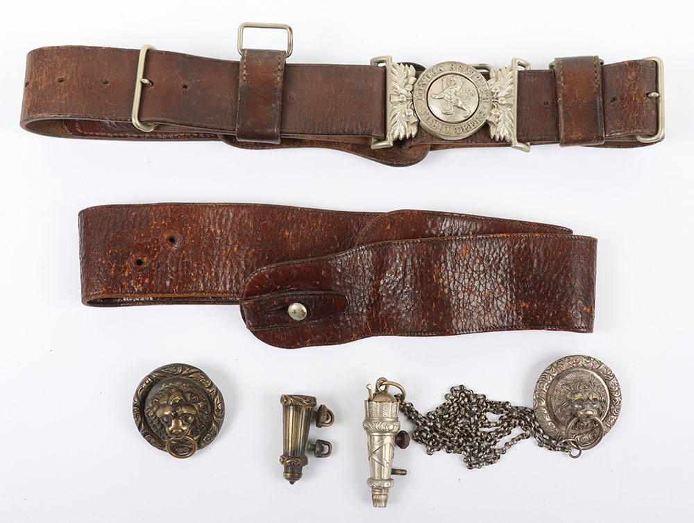 #167 – London Scottish Volunteers Waist Belt