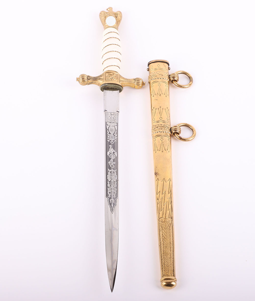 #168 – WW2 GERMAN KRIEGSMARINE OFFICERS DRESS DAGGER