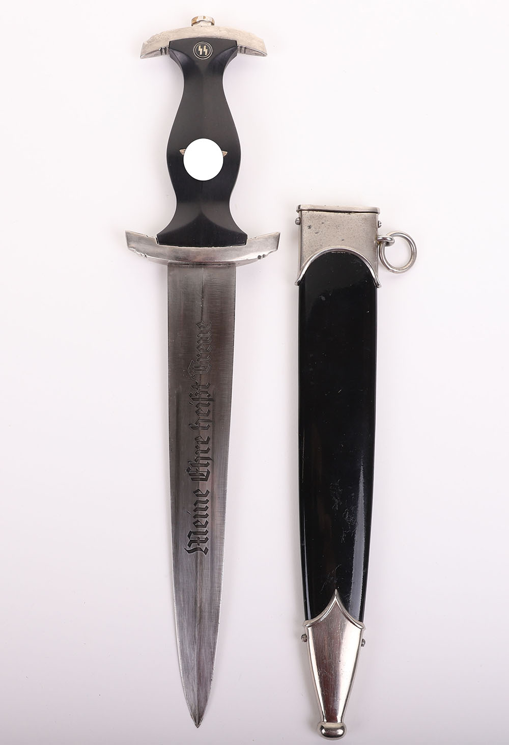 #173 – THIRD REICH SS ENLISTED MANS DRESS DAGGER BY WKC