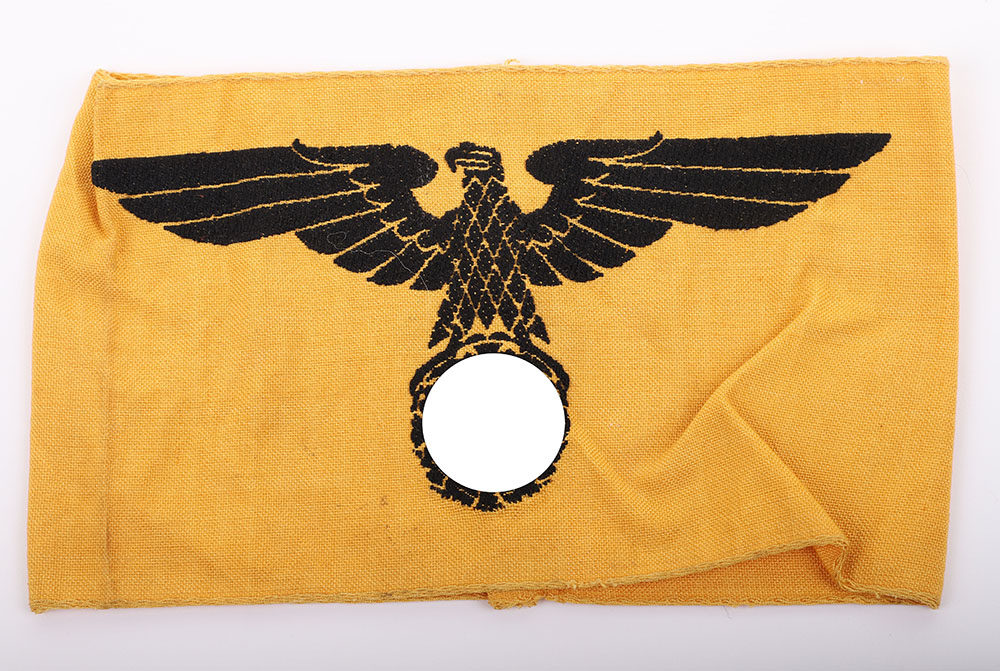 #18 – THIRD REICH STATE EMPLOYEES ARMBAND