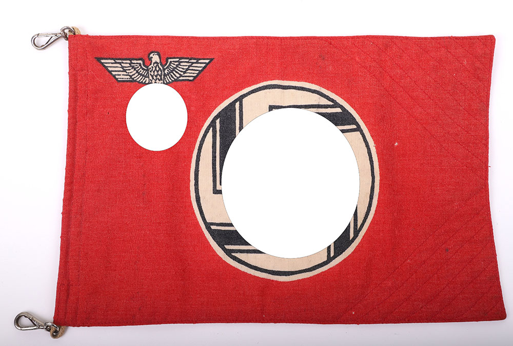 #182 – THIRD REICH STATE SERVICE VEHICLE PENNANT