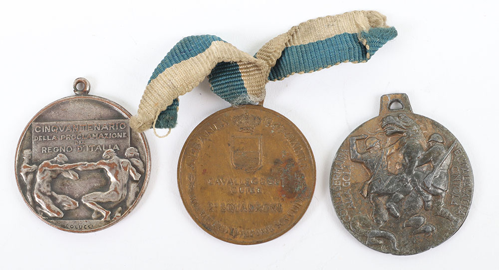 #212 – 3 ITALIAN FASCIST MEDALS