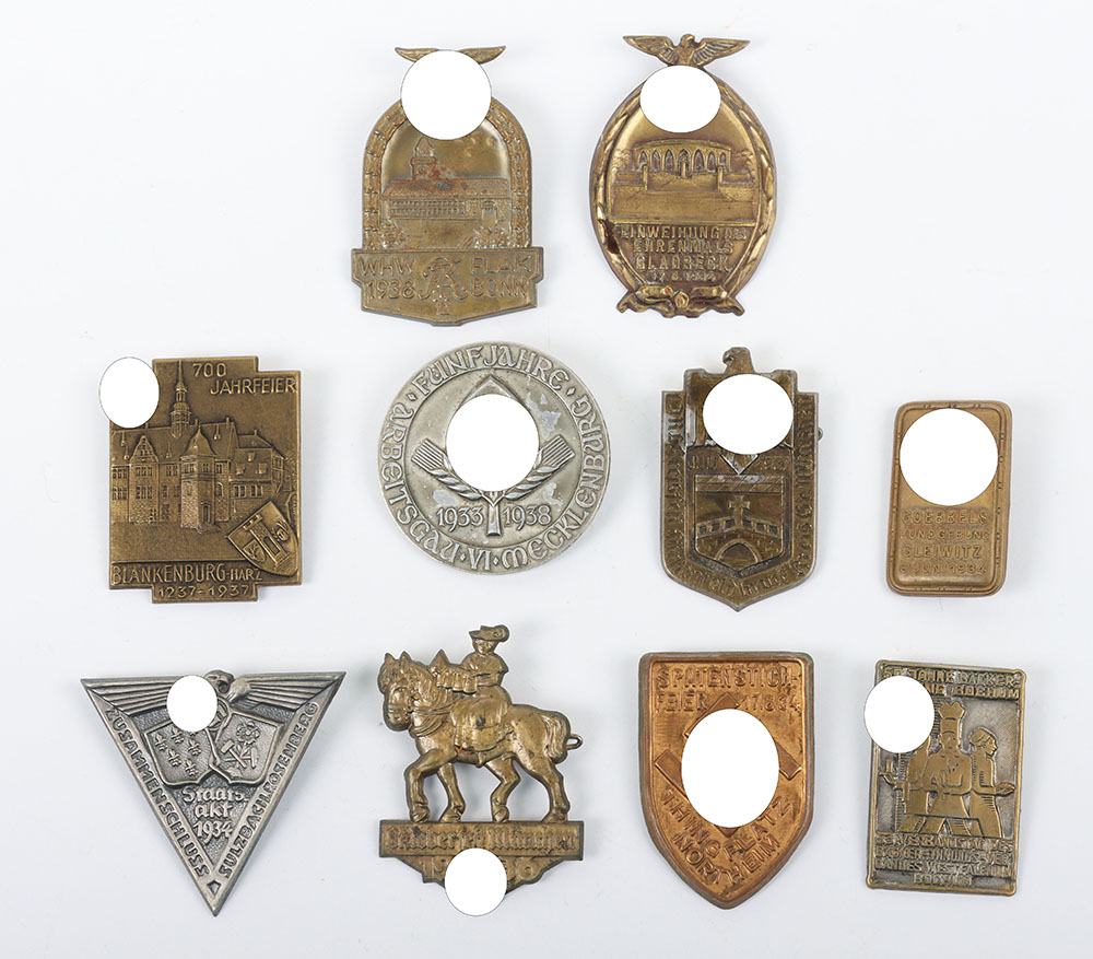 #220 – 10x German Third Reich Rally / Day Badges