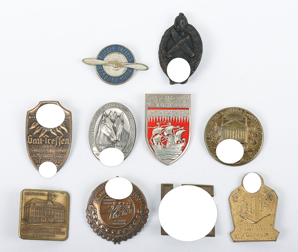 #223 – 10x German Third Reich Rally / Day Badges