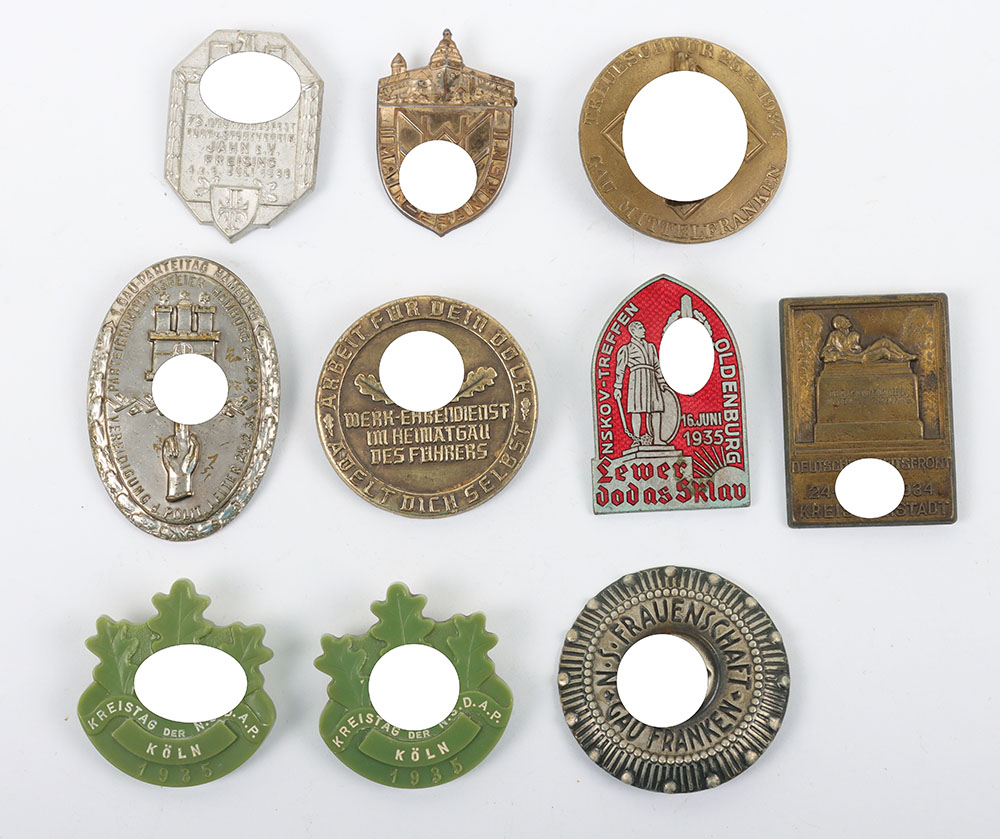 #231 – 10x German Third Reich Rally / Day Badges