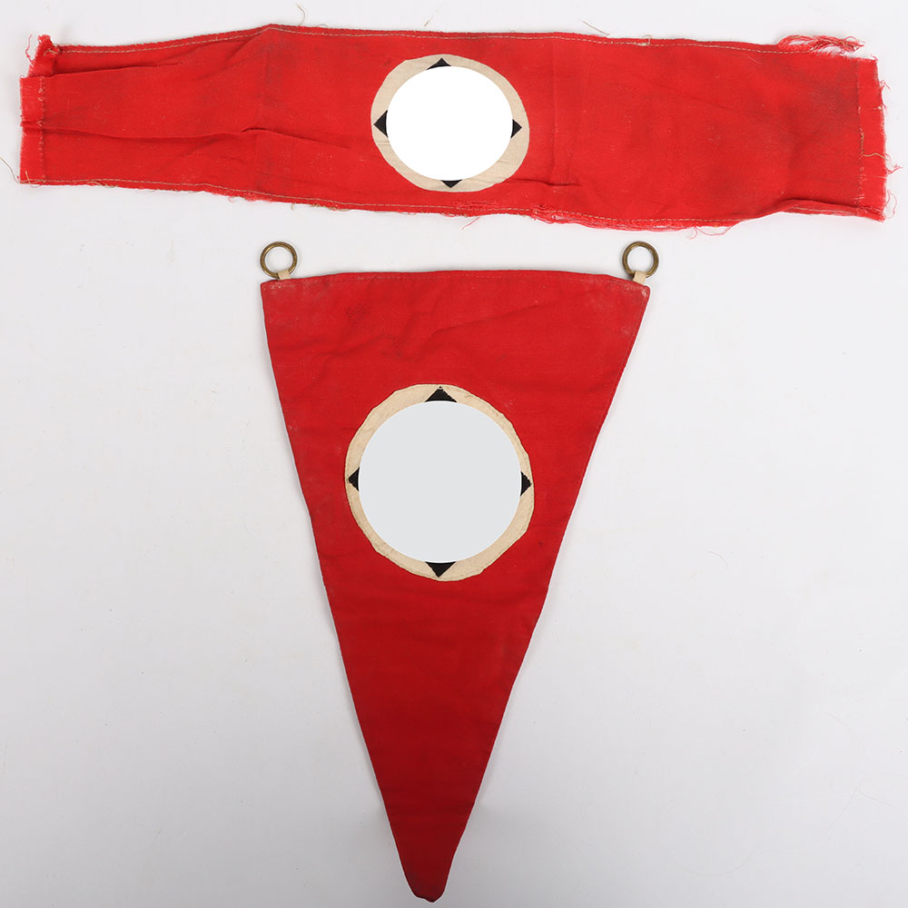 #237 – Third Reich NSDAP Bike Pennant