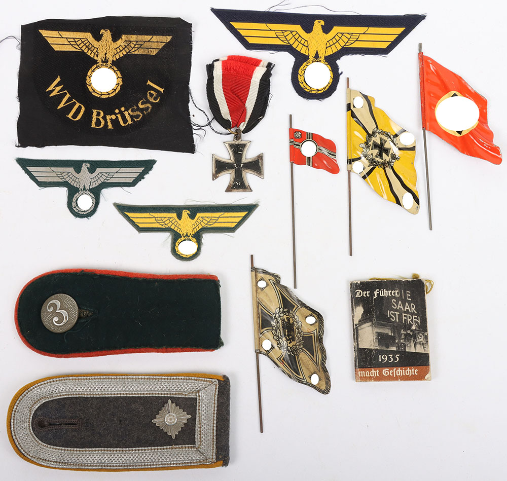 #238 – WW2 German Third Reich Insignia Grouping