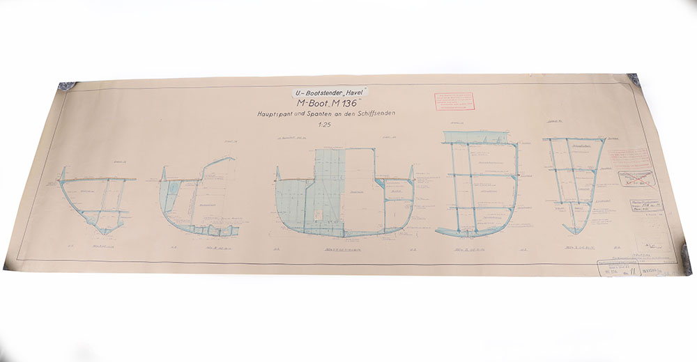 #243 – WWII GERMAN U-BOAT INTEREST TECHNICAL PLAN