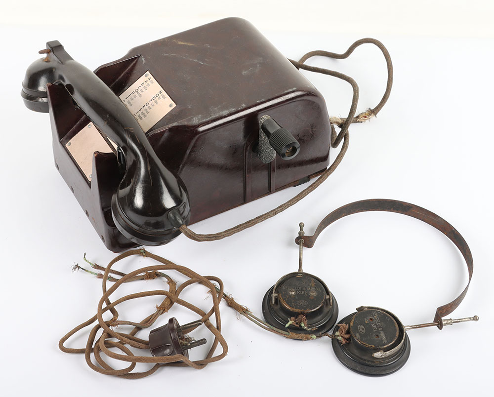 #257 – WW2 German Bunker Field Telephone