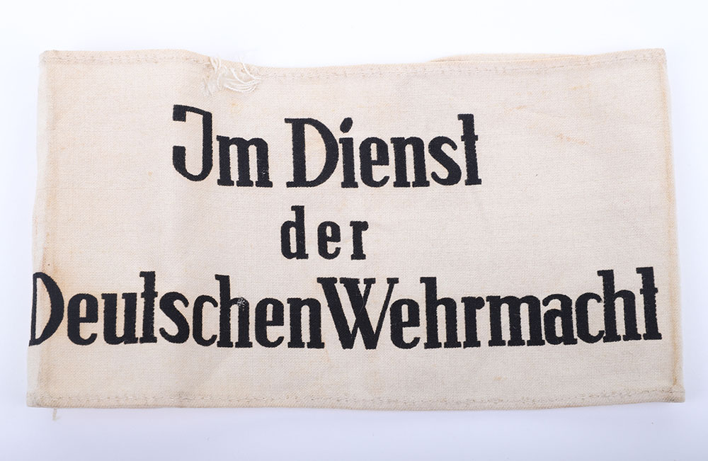 #26 – GERMAN WWII Im Dienst der Deutschen Wehrmacht armband