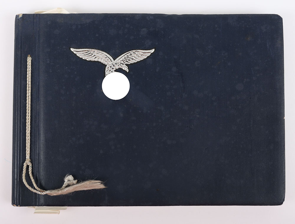 #264 – WW2 German Luftwaffe Snapshot Photograph Album