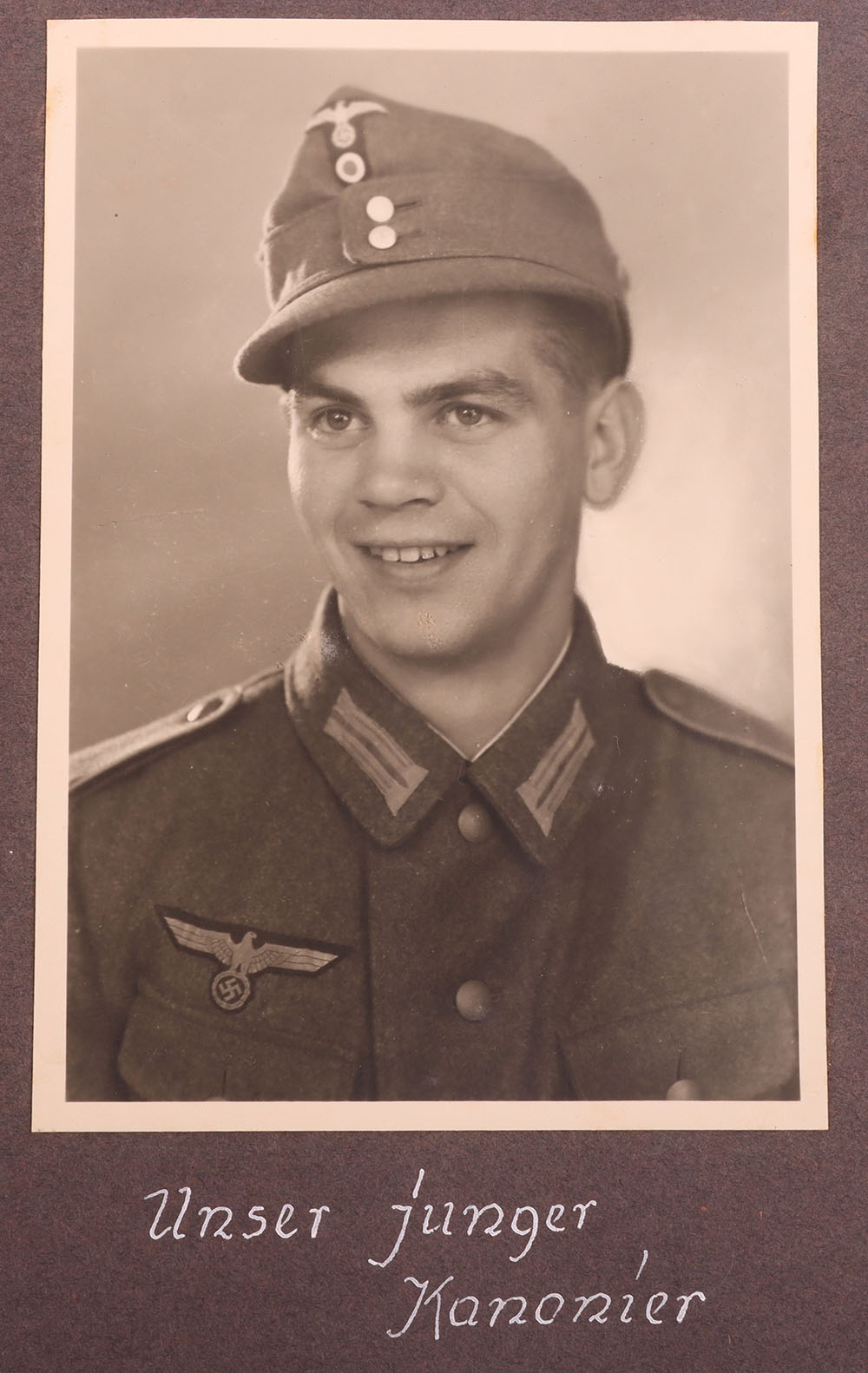 #271 – WW2 German Memorial Photograph and Document Album to a German Army Officer Killed on the Eastern Front in 1945