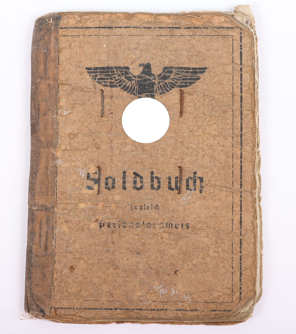 #275 – WW2 German Sanitätsdienst Kompanie 1/562 Soldbuch