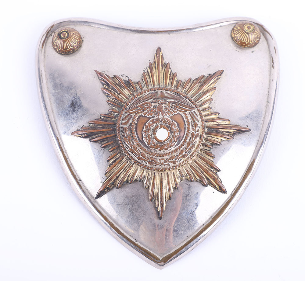 #276 – THIRD REICH SA (STURMABTEILUNG) STANDARD BEARERS GORGET