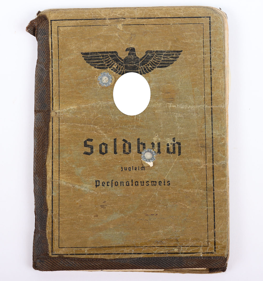 #276 – Unusual WW2 German Soldbuch ‘Wetterdienst Soldat’