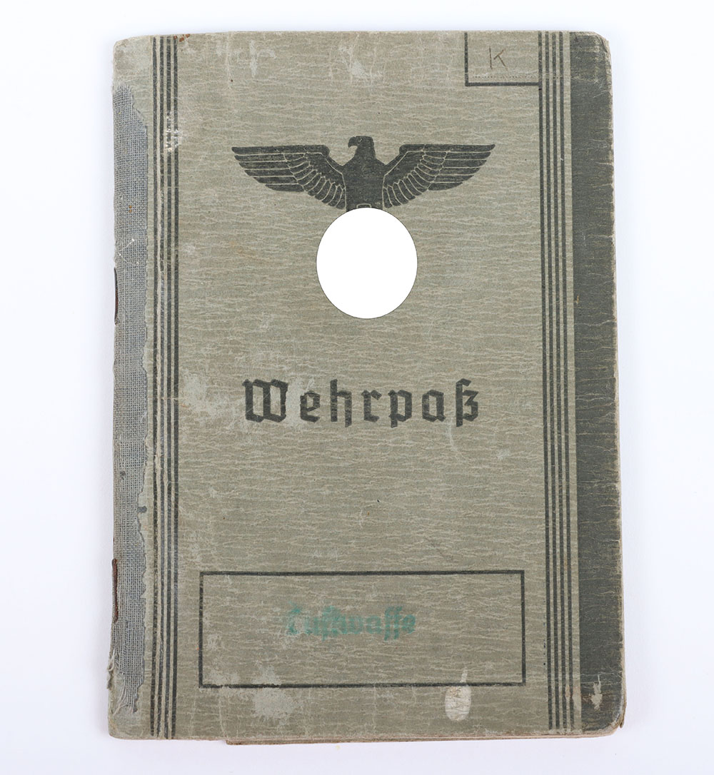 #285 – WW2 German Armed Forces Luftwaffe Drivers Wehrpass