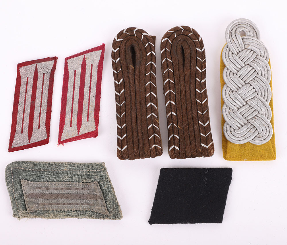 #286 – SELECTION OF WWII GERMAN CLOTH INSIGNIA