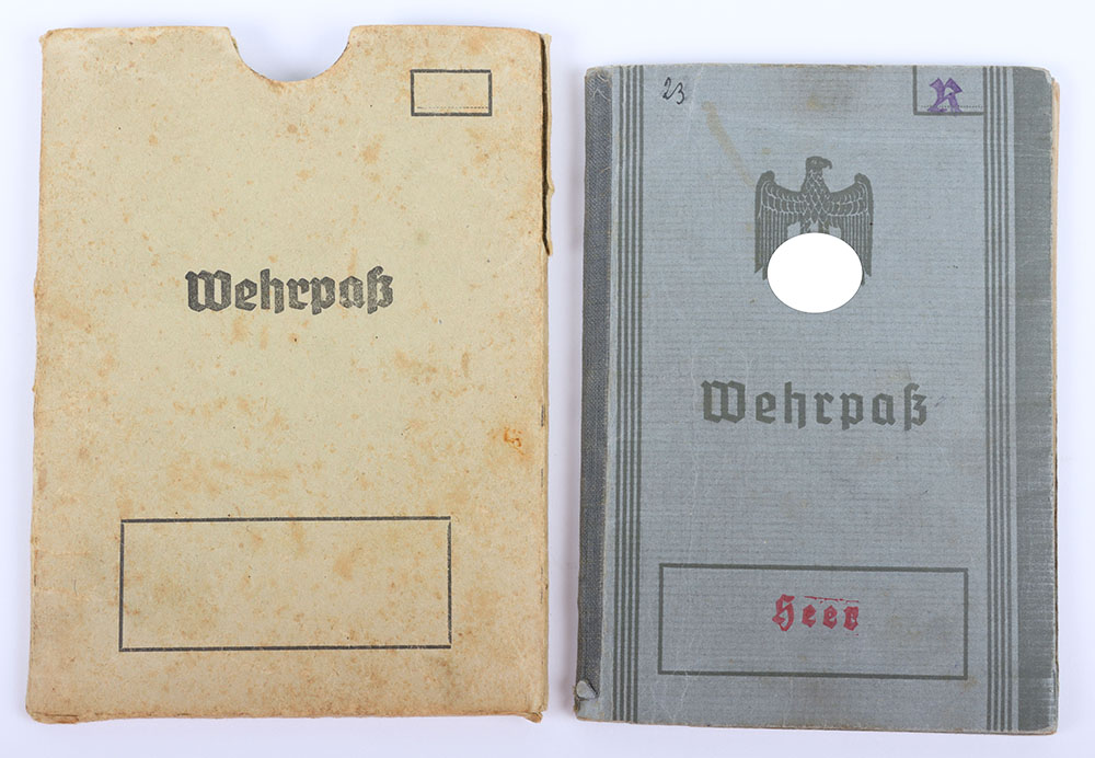 #286 – WW2 German Eastern Front Casualty Wehrpass