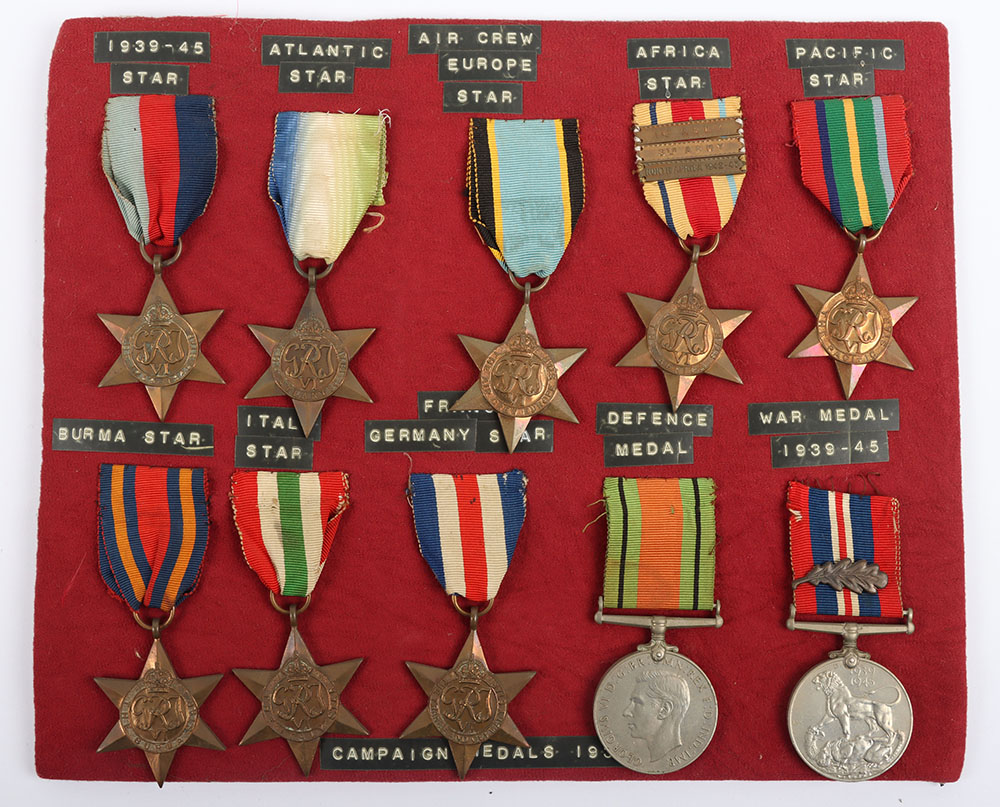 #31 – Display of WW2 British Campaign Medals