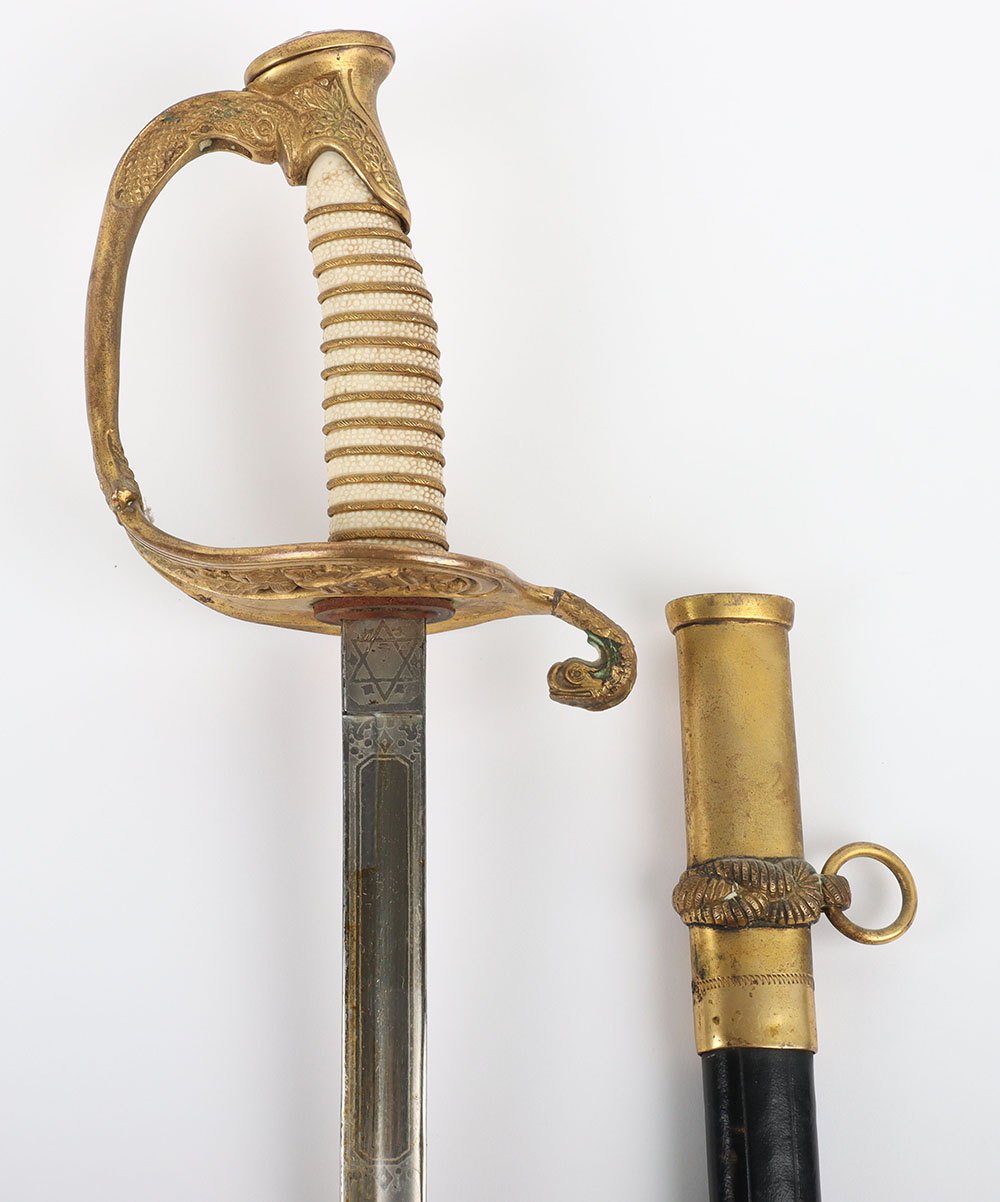 #315 – American Naval Officers Dress Sword