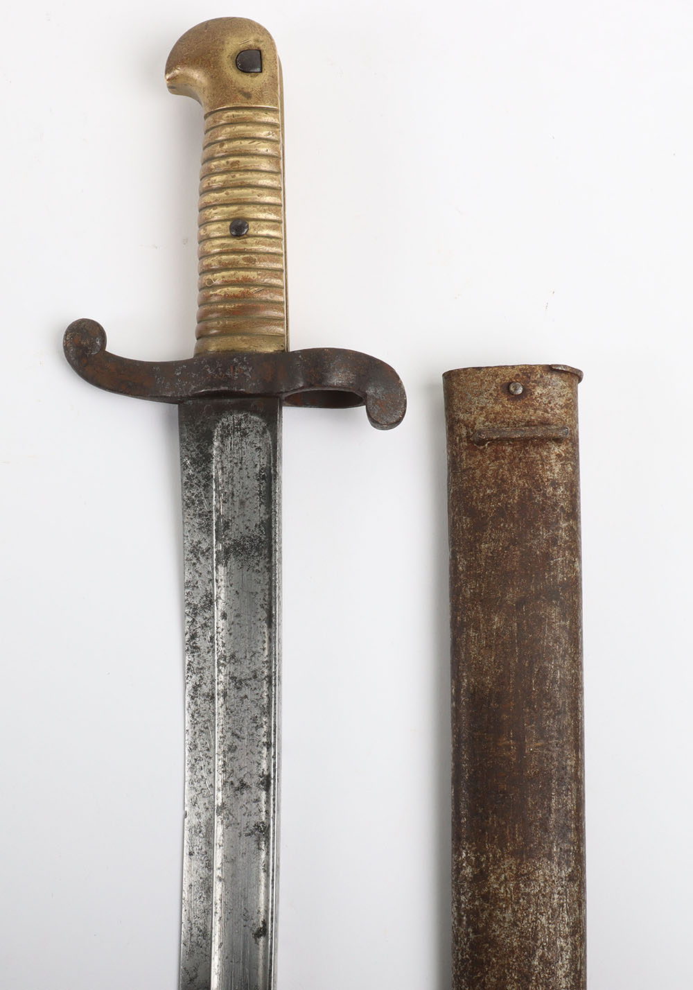 #320 – French Model 1842 Chassepot Sword Bayonet