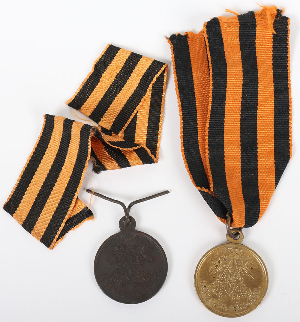 #37 – A Pair of Imperial Russian Medals for the Crimea War