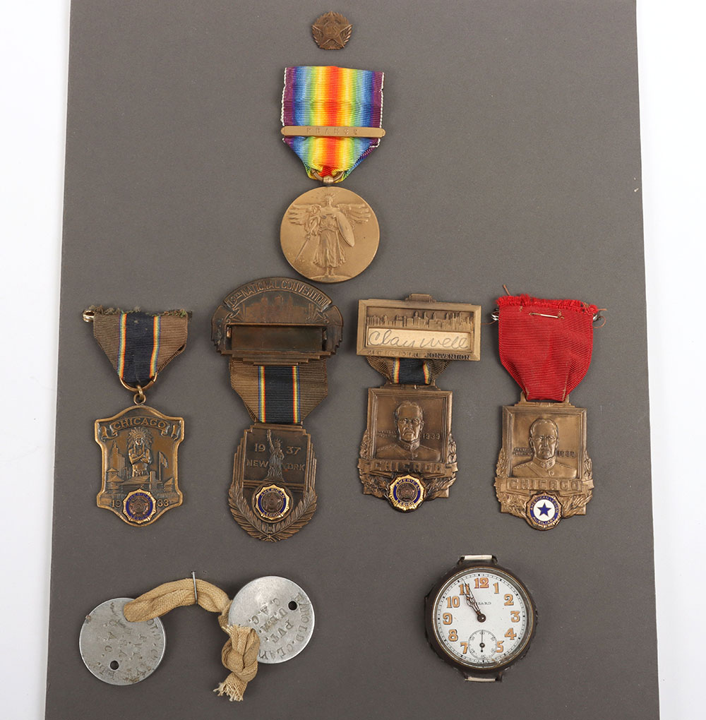 #39 – WW1 American Medal Grouping