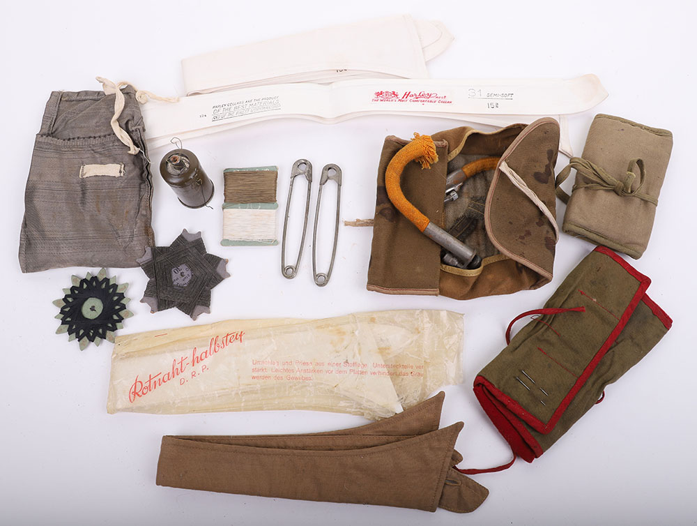 #72 – GERMAN / AMERICAN WWI PERSONAL SEW KITS