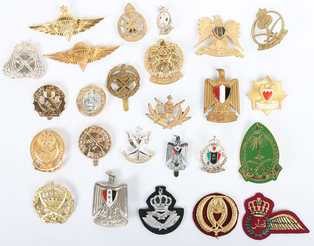 #74 – Grouping of Middle East Military Badges