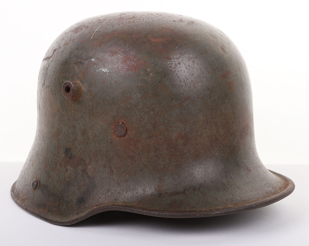 #74 – GERMAN WWI M-17 HELMET