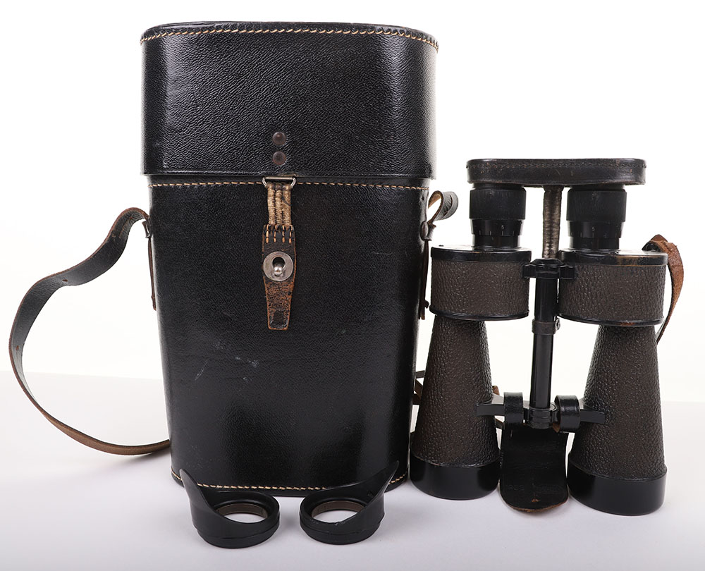 #76 – KRIEGSMARINE BINOCULARS W/ CASE