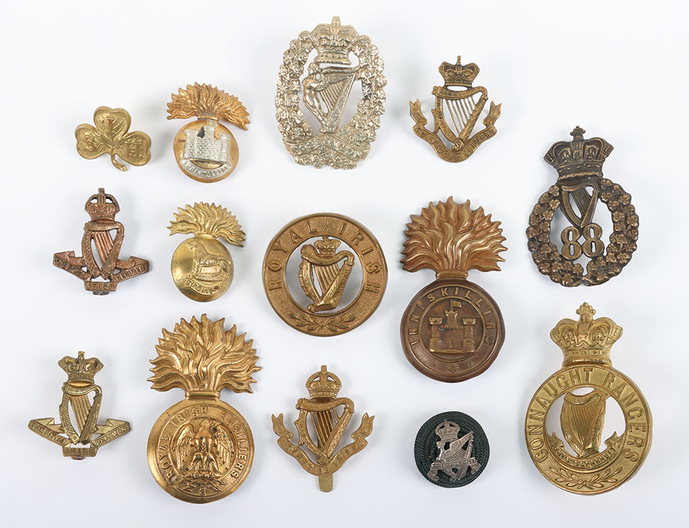 #84 – Grouping of Irish Regiments Headdress Badges