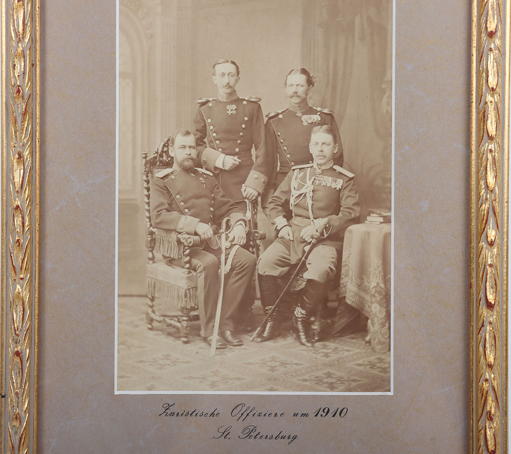 #90 – Imperial Russian Tsarist Officers Cabinet Photograph