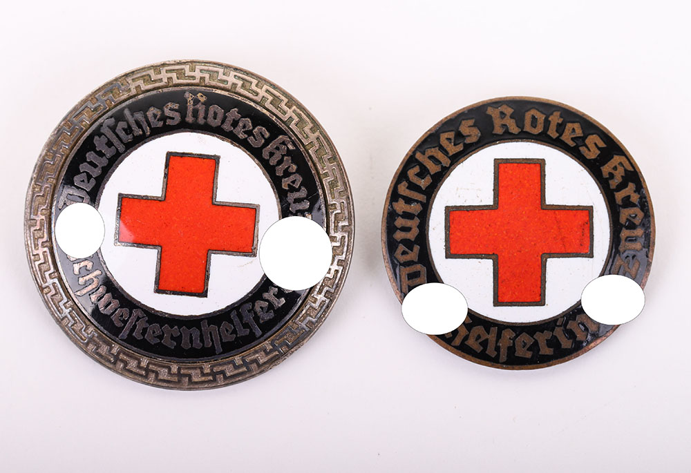 #96 – THIRD REICH RED CROSS ENAMEL PINS