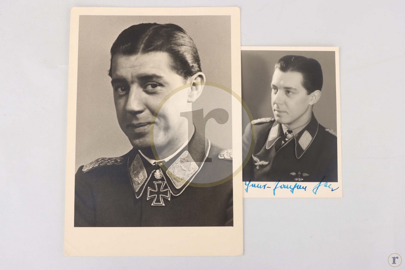 #70-0149 – Jabs, Hans-Joachim – 2 photos, 1 autograph